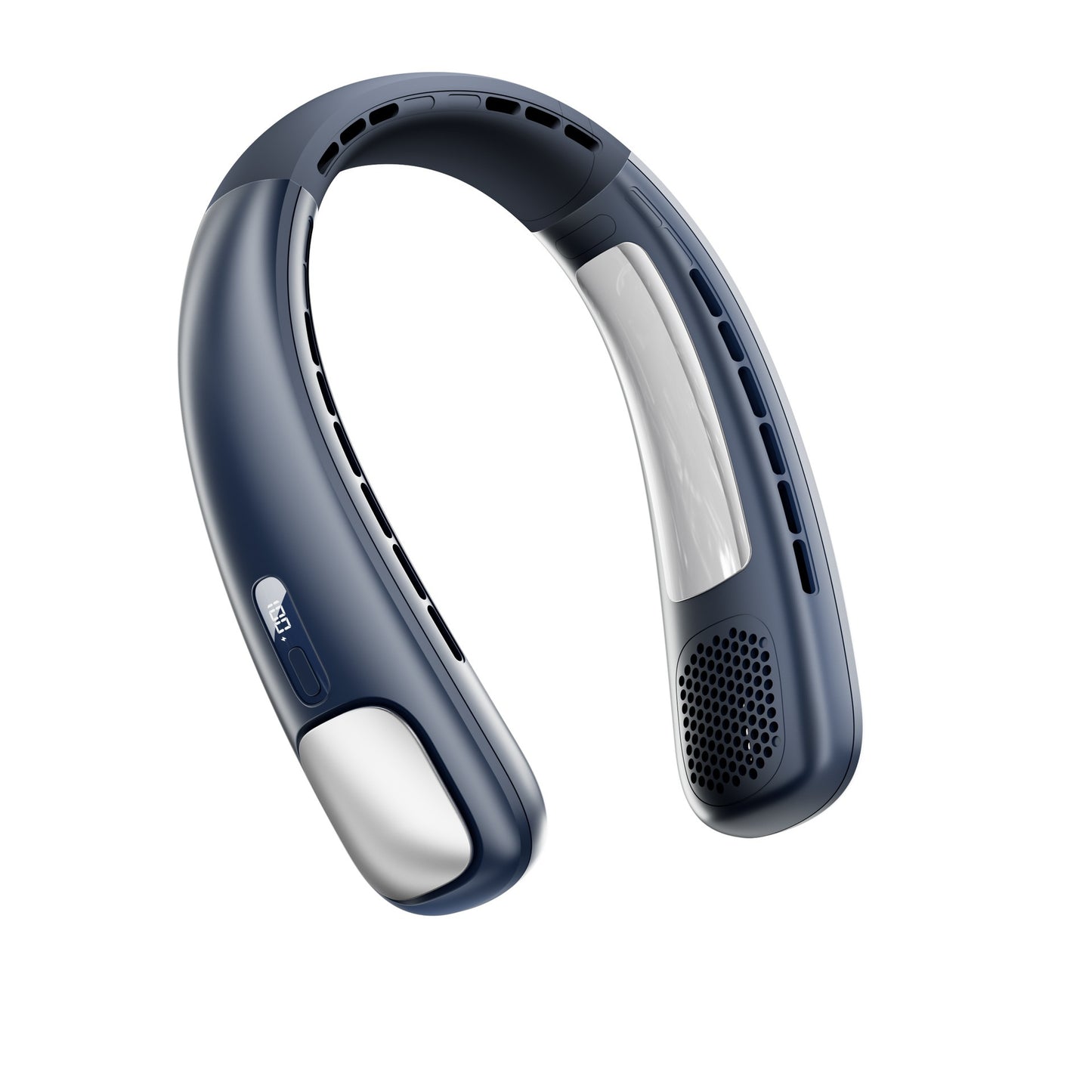 Ventilateur portable d'extérieur silencieux, rechargeable par USB et longue autonomie, sans feuilles et à suspension.