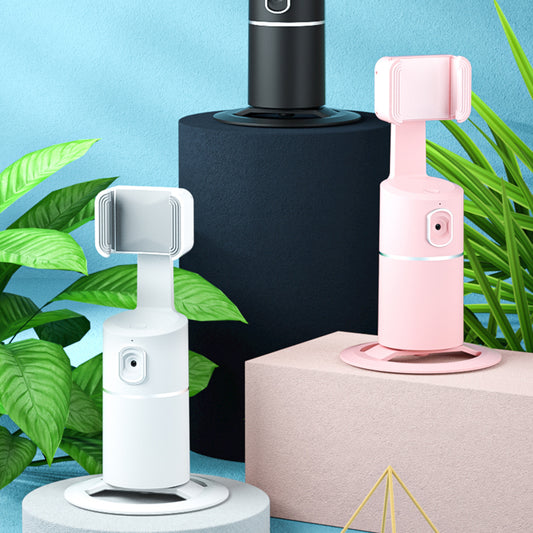 Support de téléphone portable PTZ intelligent avec reconnaissance faciale et suivi, support de diffusion en direct