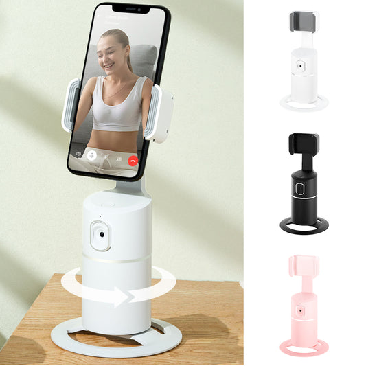AI Auto-Tracking Phone Stand – 360° Face Tracking